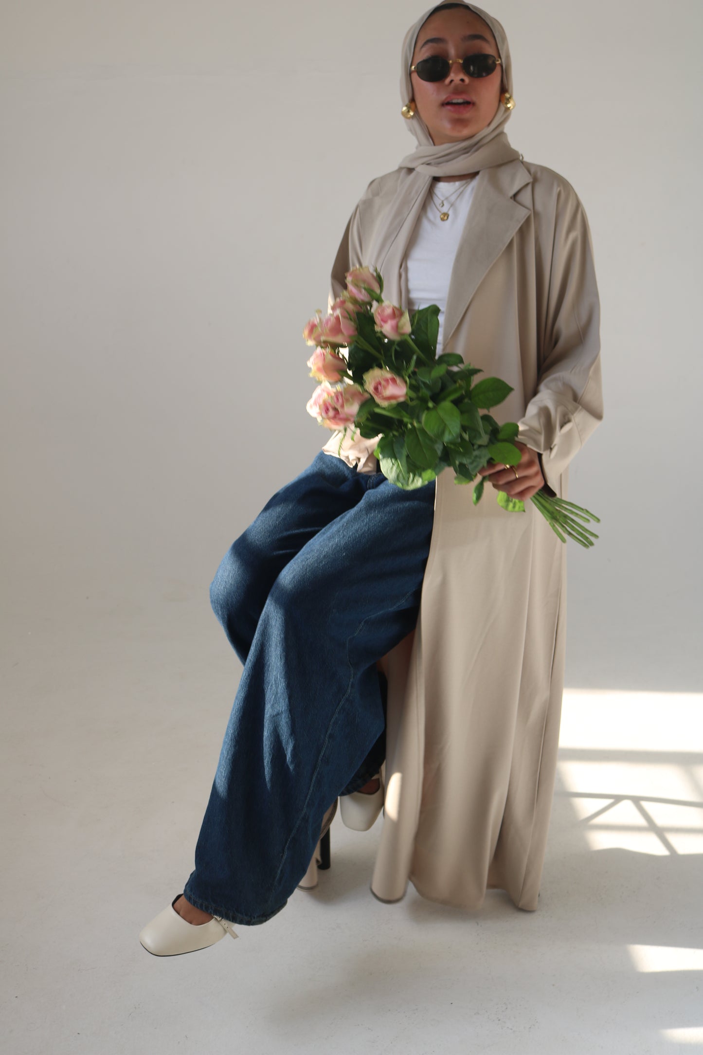 Petal Dusk Abaya