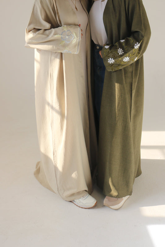 Blossom Embroidered Abaya