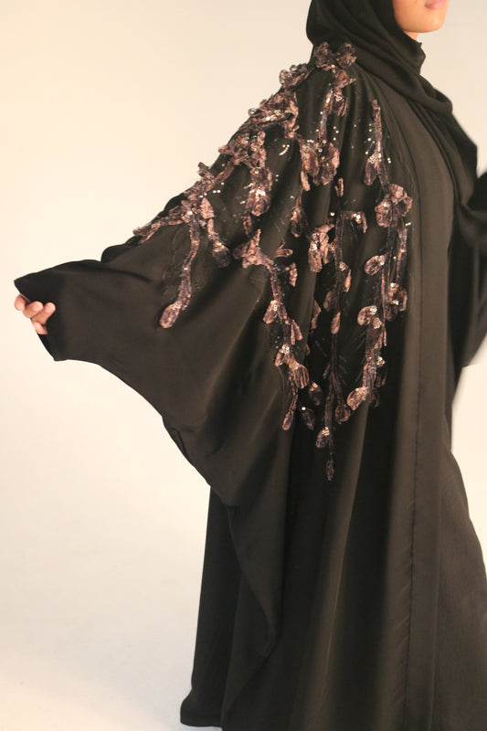 Black Farasha Abaya